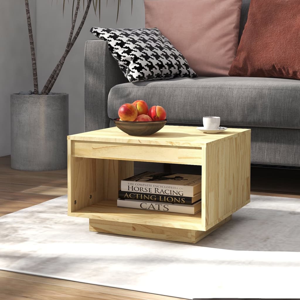 Salongbord 50X50X33,5 Cm Heltre Furu