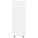 Garderobe Hvit 80X40X110 Cm Konstruert Tre