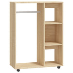 Garderobe Sonoma Eik 80X40X110 Cm Konstruert Tre