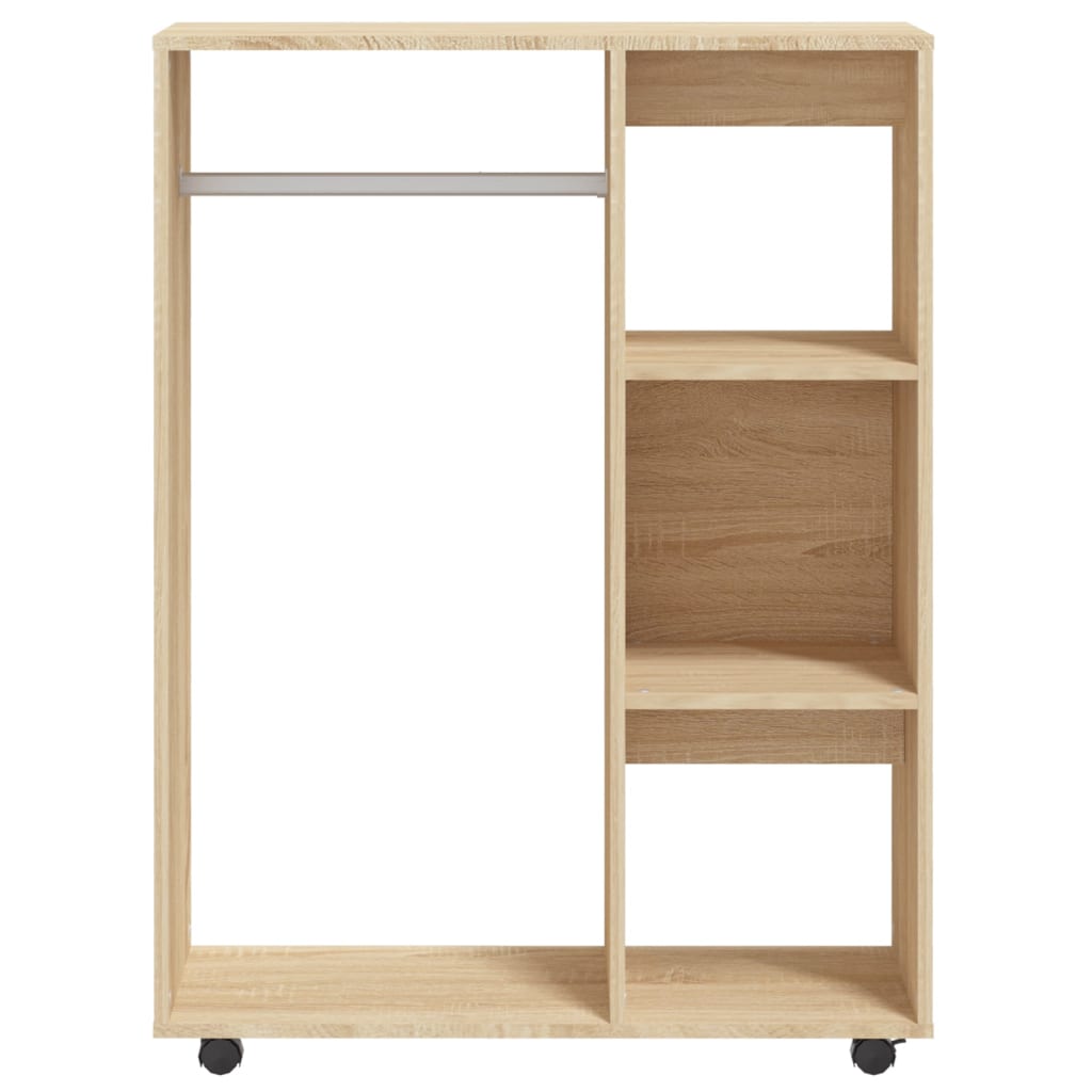 Garderobe Sonoma Eik 80X40X110 Cm Konstruert Tre