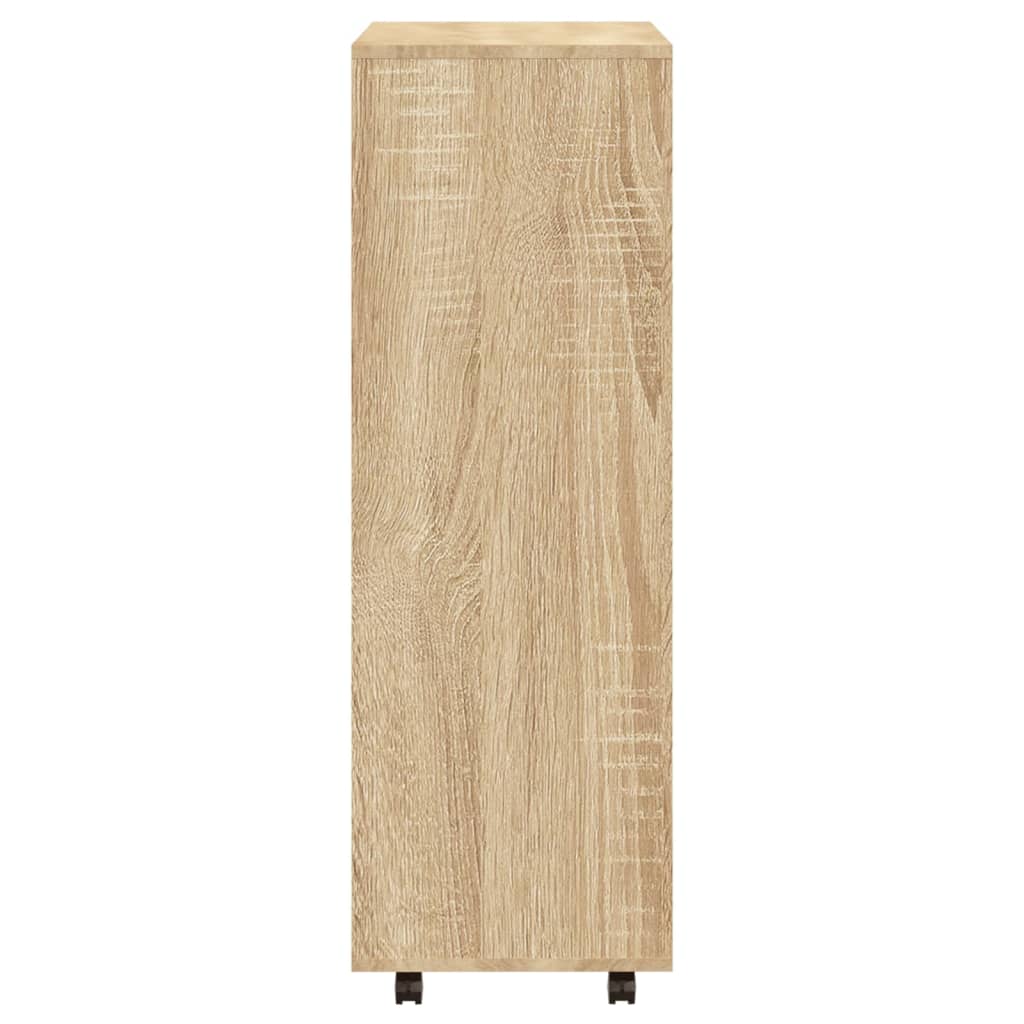 Garderobe Sonoma Eik 80X40X110 Cm Konstruert Tre