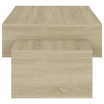 Salongbord Sonoma Eik 105X55X32 Cm Konstruert Tre