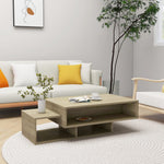 Salongbord Sonoma Eik 105X55X32 Cm Konstruert Tre