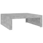 Salongbord Betonggrå 100X100X35 Cm Konstruert Tre
