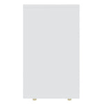 Stablebord 3 Stk Hvit Sponplate