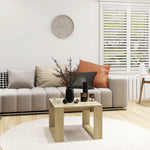 Sidebord Sonoma Eik 50X50X35 Cm Konstruert Tre