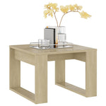 Sidebord Sonoma Eik 50X50X35 Cm Konstruert Tre