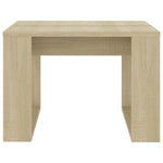 Sidebord Sonoma Eik 50X50X35 Cm Konstruert Tre