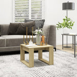 Sidebord Sonoma Eik 50X50X35 Cm Konstruert Tre