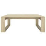 Salongbord Sonoma Eik 100X100X35 Cm Konstruert Tre