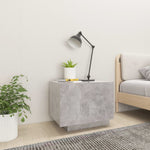 Nattbord Betonggrå 100X35X40 Cm Konstruert Tre