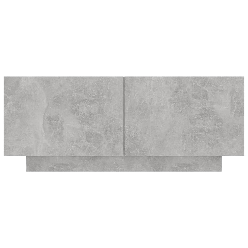 Nattbord Betonggrå 100X35X40 Cm Konstruert Tre