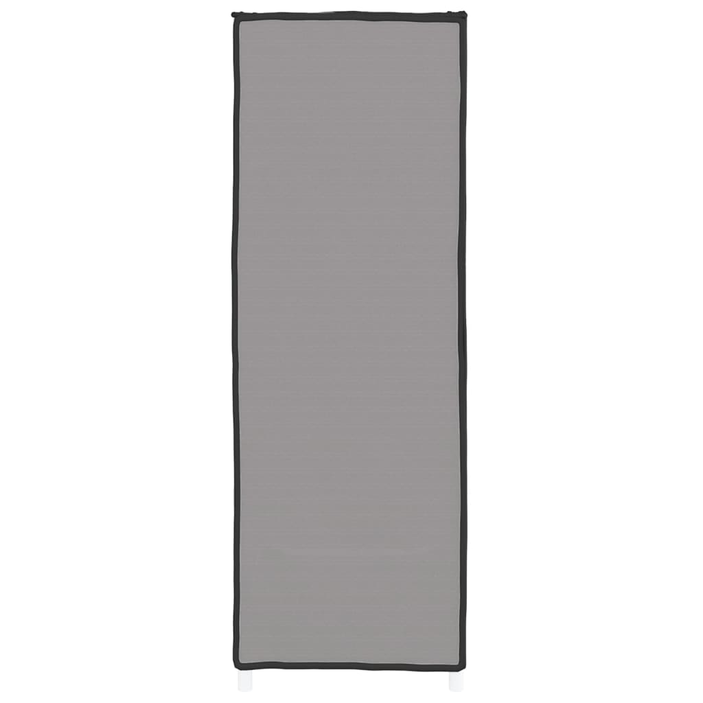Skoskap Grå 60X28X90 Cm Stoff