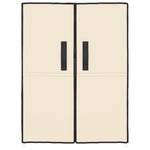 Skoskap Kremhvit 60X28X90 Cm Stoff