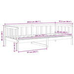 Dagseng 90X200 Cm Heltre Furu