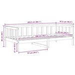 Dagseng Hvit Heltre Furu 90X200 Cm
