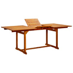 Utendørs Spisebord (150-200)X100X75 Cm Heltre Akasie
