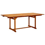 Utendørs Spisebord (150-200)X100X75 Cm Heltre Akasie