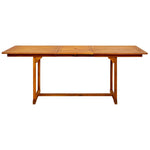 Utendørs Spisebord (150-200)X100X75 Cm Heltre Akasie