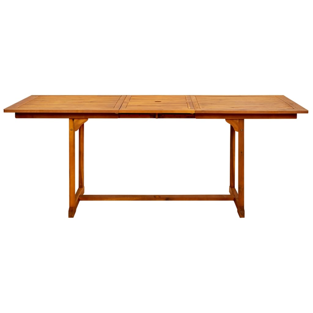 Utendørs Spisebord (150-200)X100X75 Cm Heltre Akasie