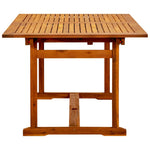 Utendørs Spisebord (150-200)X100X75 Cm Heltre Akasie
