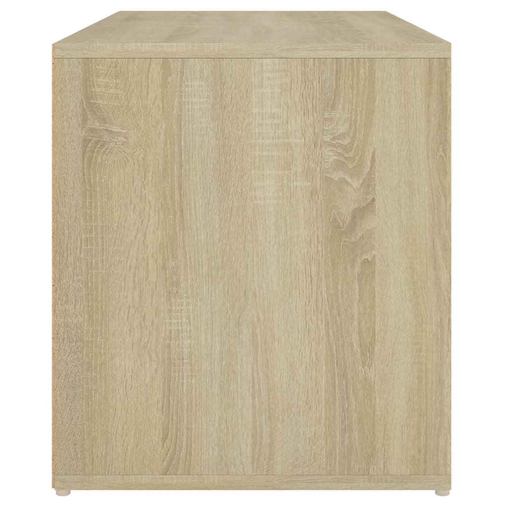 Gangbenk 80X40X45 Cm Sonoma Eik Konstruert Tre