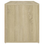 Gangbenk 80X40X45 Cm Sonoma Eik Konstruert Tre