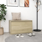 Gangbenk 80X40X45 Cm Sonoma Eik Konstruert Tre