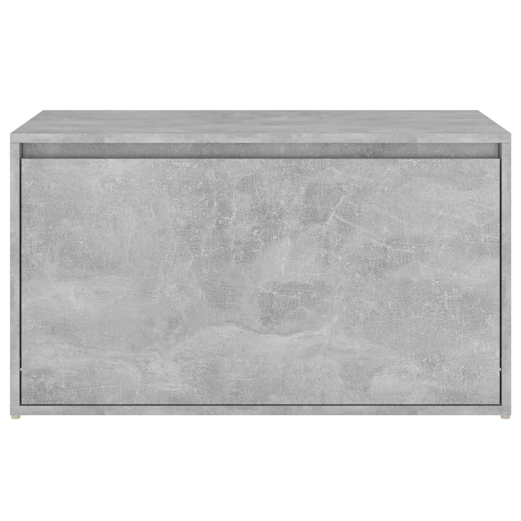 Gangbenk 80X40X45 Cm Betonggrå Konstruert Tre