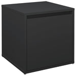 Oppbevaringsskap Svart 40,5X40X40 Cm Konstruert Tre