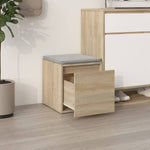 Oppbevaringsskap Sonoma Eik 40,5X40X40 Cm Konstruert Tre