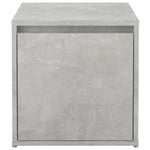 Oppbevaringsskap Betonggrå 40,5X40X40 Cm Konstruert Tre