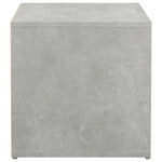 Oppbevaringsskap Betonggrå 40,5X40X40 Cm Konstruert Tre