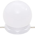 Sminkebord Med Led Sonoma Eik 74,5X40X141 Cm Konstruert Tre