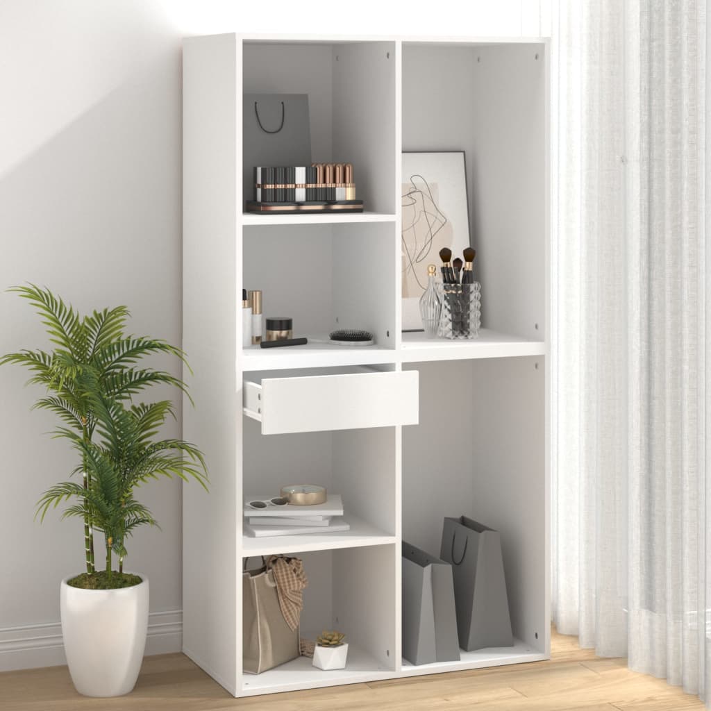 Sminkeskap Hvit 80X40X75 Cm Konstruert Tre