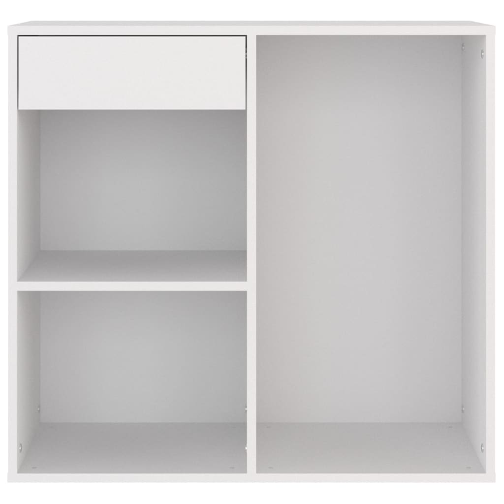 Sminkeskap Hvit 80X40X75 Cm Konstruert Tre