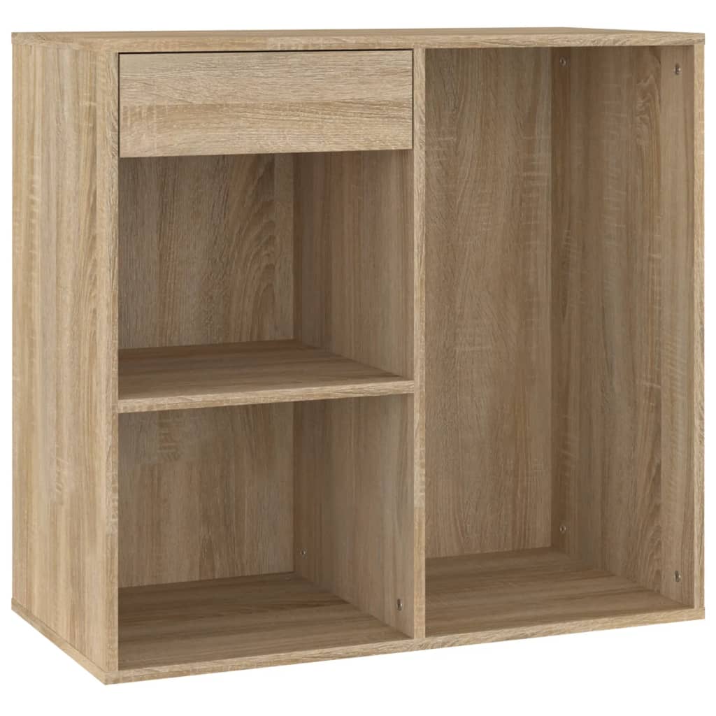 Sminkeskap Sonoma Eik 80X40X75 Cm Konstruert Tre
