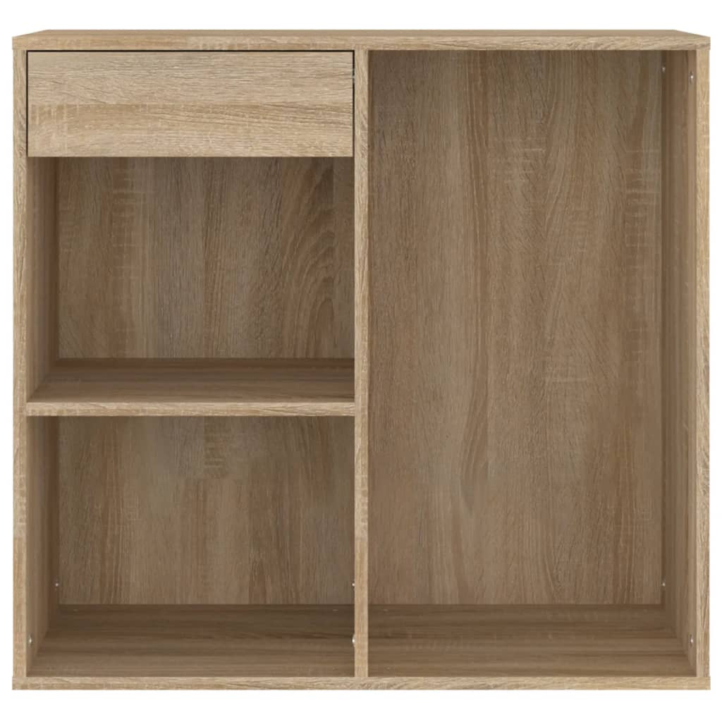 Sminkeskap Sonoma Eik 80X40X75 Cm Konstruert Tre