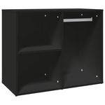 Sminkeskap Svart 80X40X65 Cm Konstruert Tre