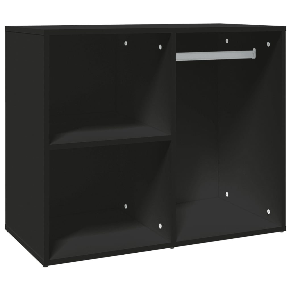Sminkeskap Svart 80X40X65 Cm Konstruert Tre