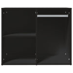 Sminkeskap Svart 80X40X65 Cm Konstruert Tre