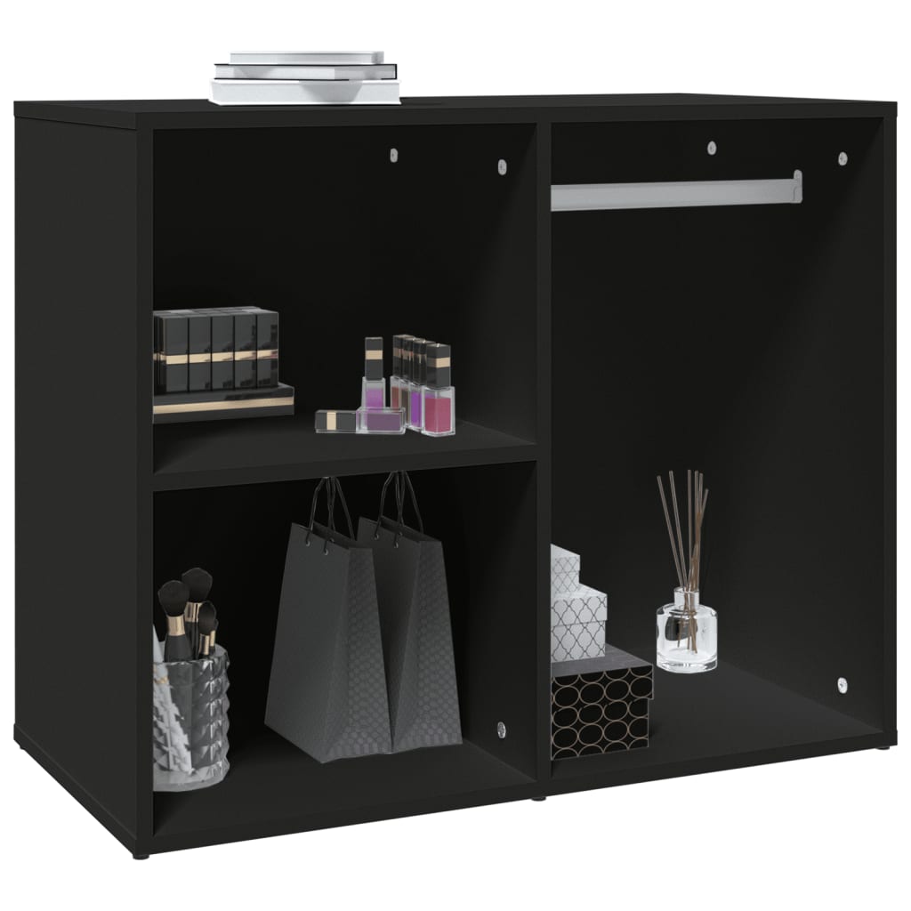 Sminkeskap Svart 80X40X65 Cm Konstruert Tre