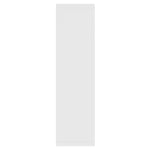 Speilskap Med Led Hvit 76X15X55 Cm