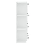 Speilskap Med Led Hvit 70X16,5X60 Cm