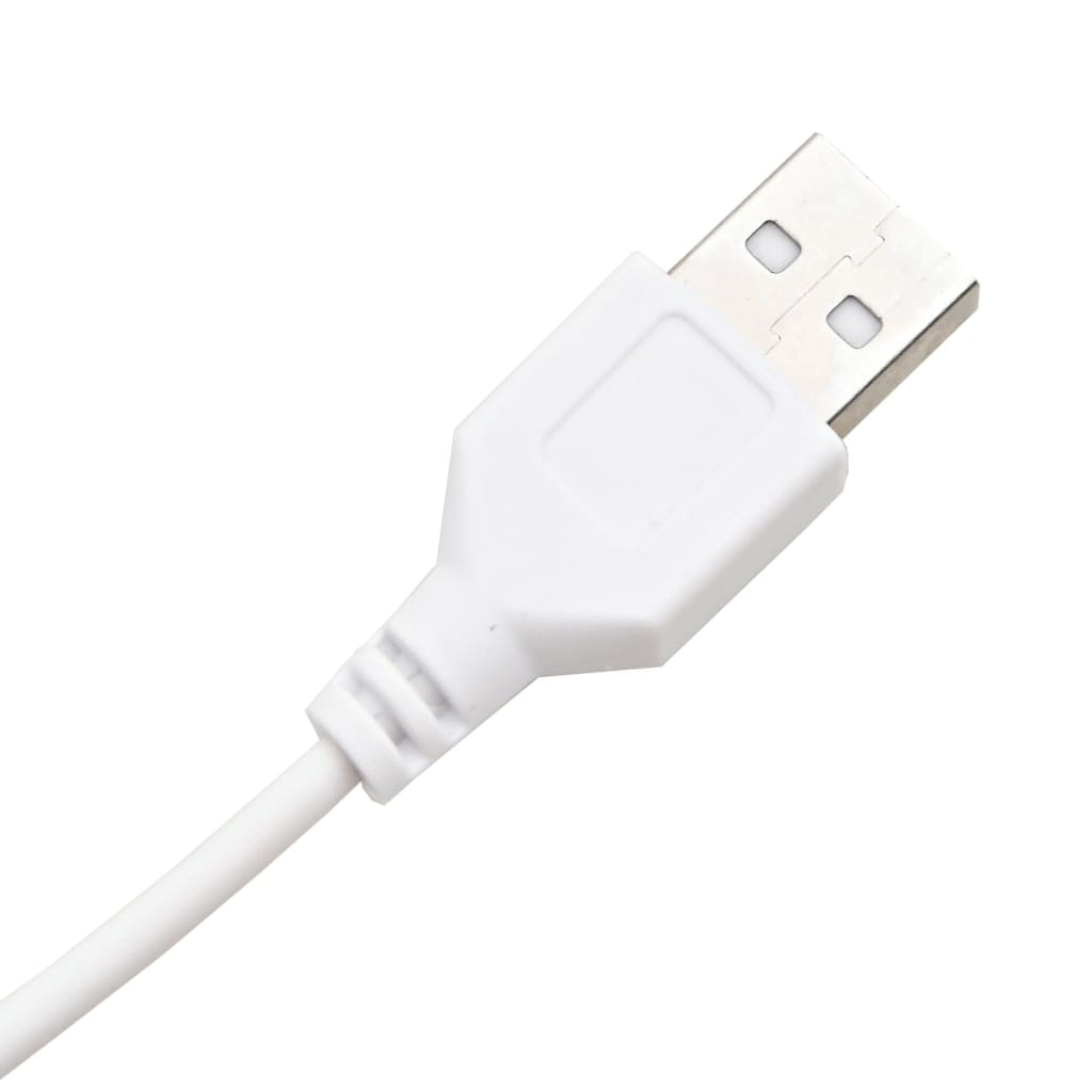 Speilskap Med Led Hvit 90X31,5X62 Cm