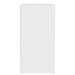 Skoskap Hvit 60X35X70 Cm Konstruert Tre