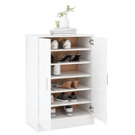 Skoskap Hvit 60X35X92 Cm Konstruert Tre