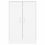 Skoskap Hvit 60X35X92 Cm Konstruert Tre