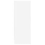 Skoskap Hvit 60X35X92 Cm Konstruert Tre