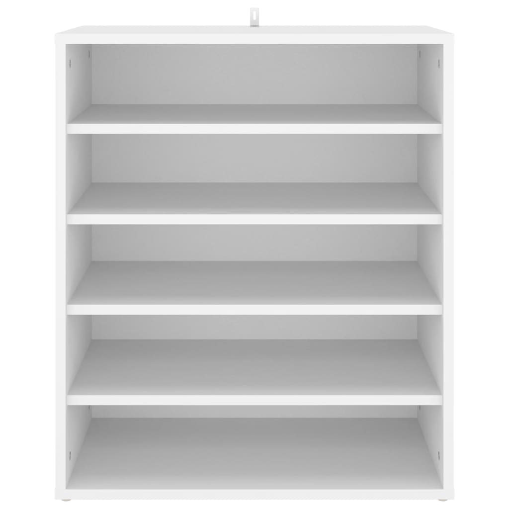 Skoskap Hvit 60X35X70 Cm Konstruert Tre